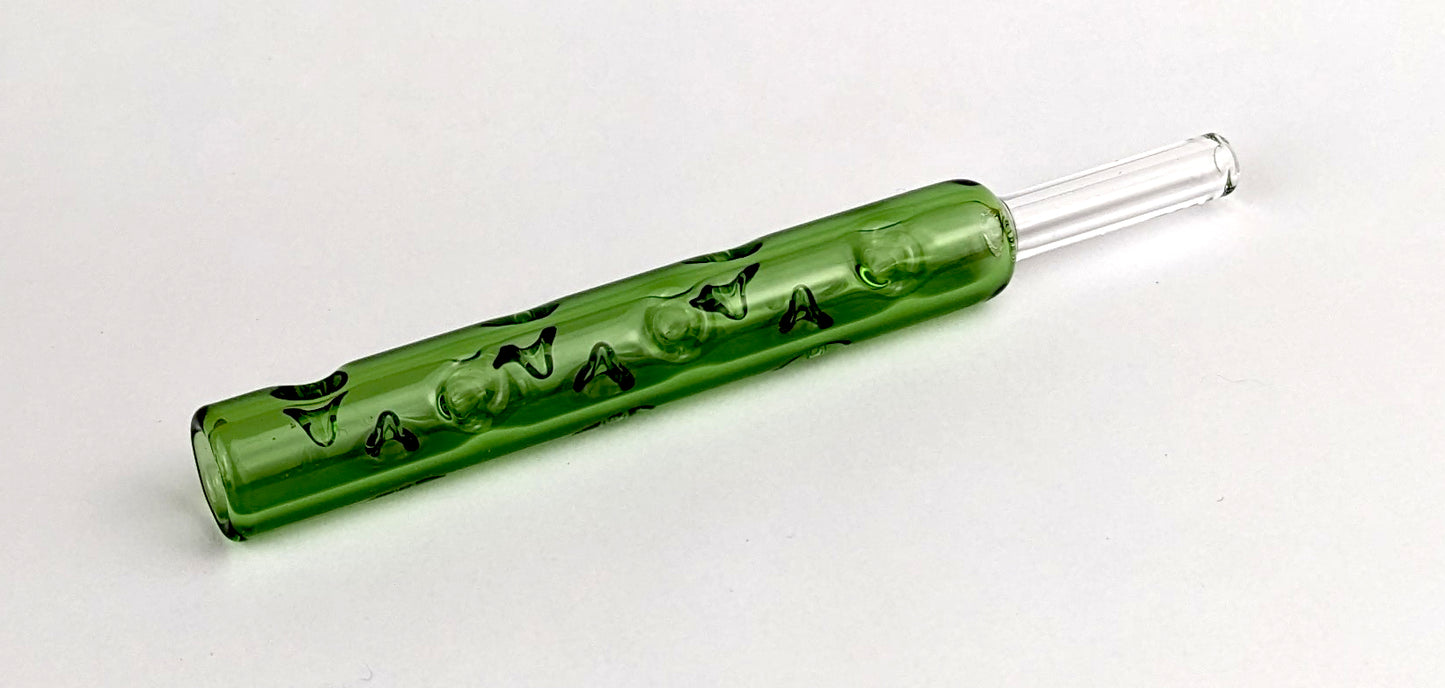 Firewood 8/9 Glass Mouthpiece (Green)