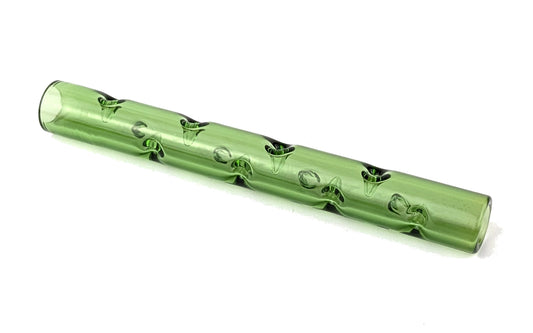 Long Glass Cooling Tube (Green)